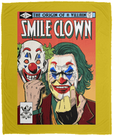 Blankets Old Gold / One Size Smile Clown 50x60 MicroFleece Blanket