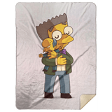 Blankets White / One Size Smithers 60x80 Sherpa Blanket