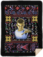 Blankets Black / One Size Stranger Things ugly sweater 60x80 Sherpa Blanket