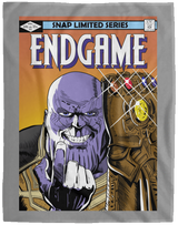 Blankets Gray / One Size Thanos Endgame 60x80 MicroFleece Blanket