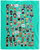 Blankets Teal / One Size This is What I Did in the 90s 60x80 MicroFleece Blanket