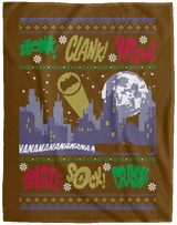 Blankets Brown / One Size UGLY BATMAN 60x80 MicroFleece Blanket