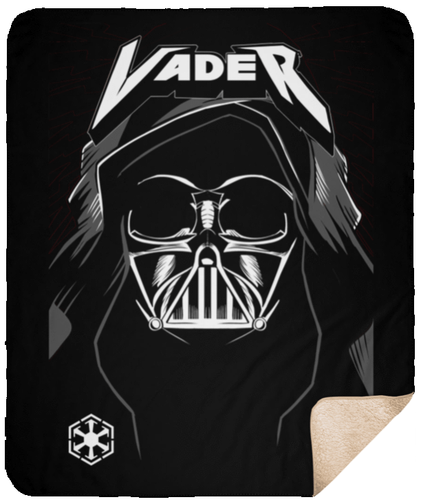 Blankets Black / One Size Vader Rock 50x60 Sherpa Blanket