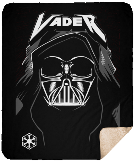 Blankets Black / One Size Vader Rock 50x60 Sherpa Blanket