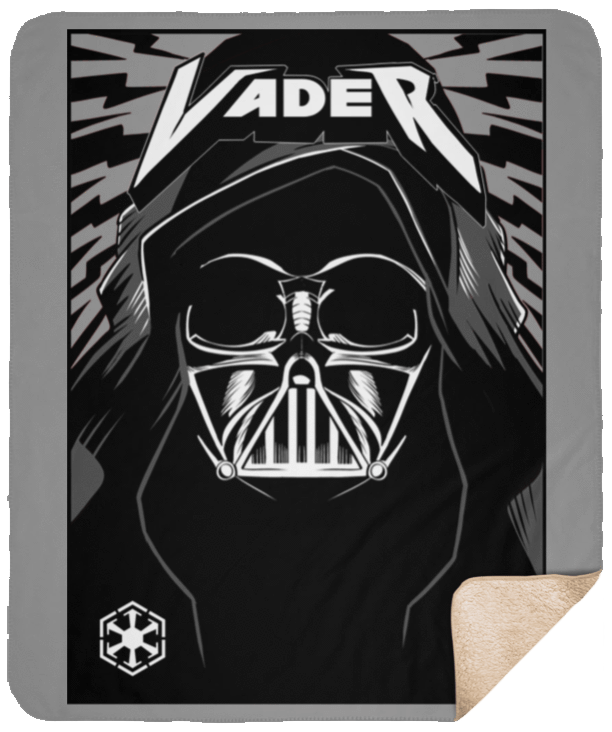 Blankets Gray / One Size Vader Rock 50x60 Sherpa Blanket