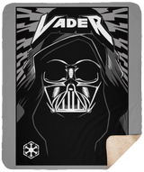 Blankets Gray / One Size Vader Rock 50x60 Sherpa Blanket