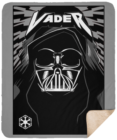 Blankets Gray / One Size Vader Rock 50x60 Sherpa Blanket