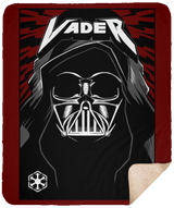 Blankets Maroon / One Size Vader Rock 50x60 Sherpa Blanket