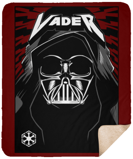 Blankets Maroon / One Size Vader Rock 50x60 Sherpa Blanket