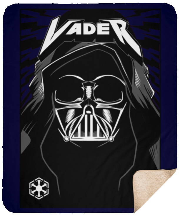 Blankets Navy / One Size Vader Rock 50x60 Sherpa Blanket