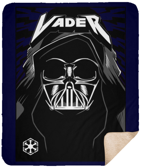 Blankets Navy / One Size Vader Rock 50x60 Sherpa Blanket