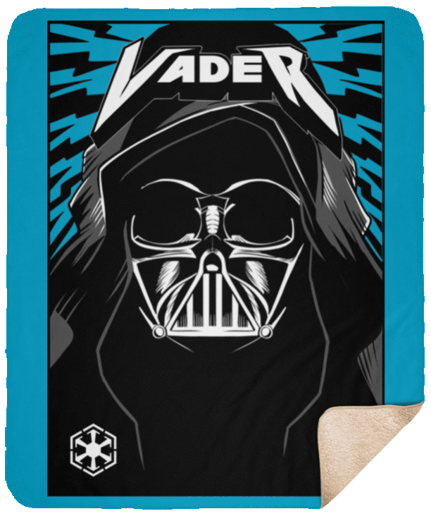 Blankets Turquoise / One Size Vader Rock 50x60 Sherpa Blanket