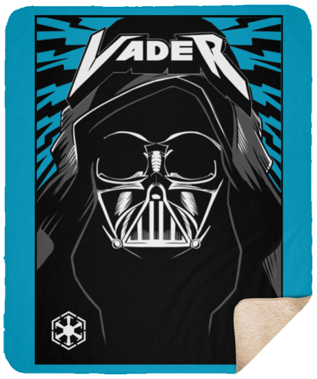 Blankets Turquoise / One Size Vader Rock 50x60 Sherpa Blanket