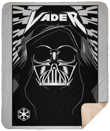 Blankets White / One Size Vader Rock 50x60 Sherpa Blanket