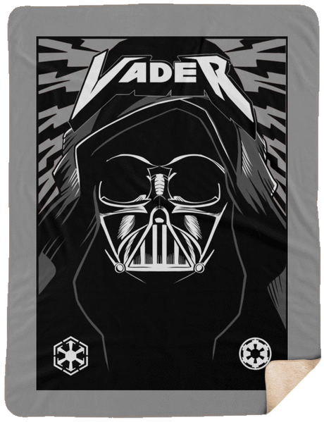 Blankets Gray / One Size Vader Rock 60x80 Sherpa Blanket