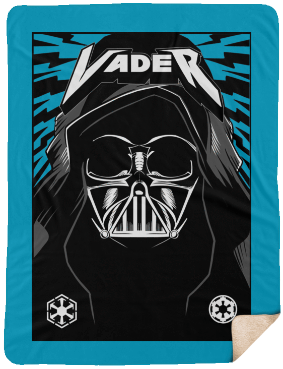 Blankets Turquoise / One Size Vader Rock 60x80 Sherpa Blanket