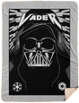 Blankets White / One Size Vader Rock 60x80 Sherpa Blanket