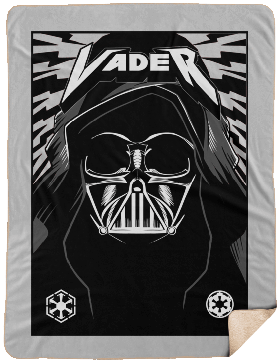 Blankets White / One Size Vader Rock 60x80 Sherpa Blanket