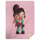 Blankets Pink / One Size Vanellope 60x80 Sherpa Blanket