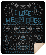 Blankets Black / One Size Warmest Greetings 50x60 Sherpa Blanket