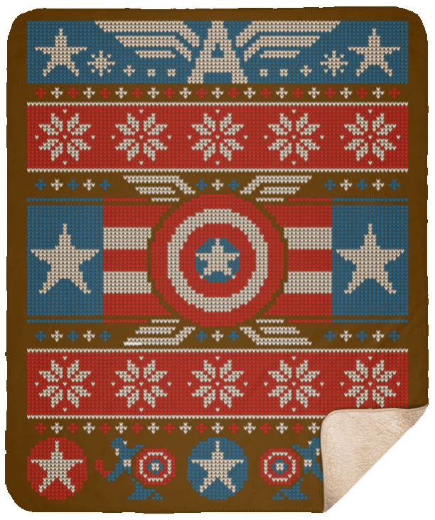 Blankets Brown / One Size Winter Soldier 50x60 Sherpa Blanket