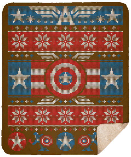 Blankets Brown / One Size Winter Soldier 50x60 Sherpa Blanket