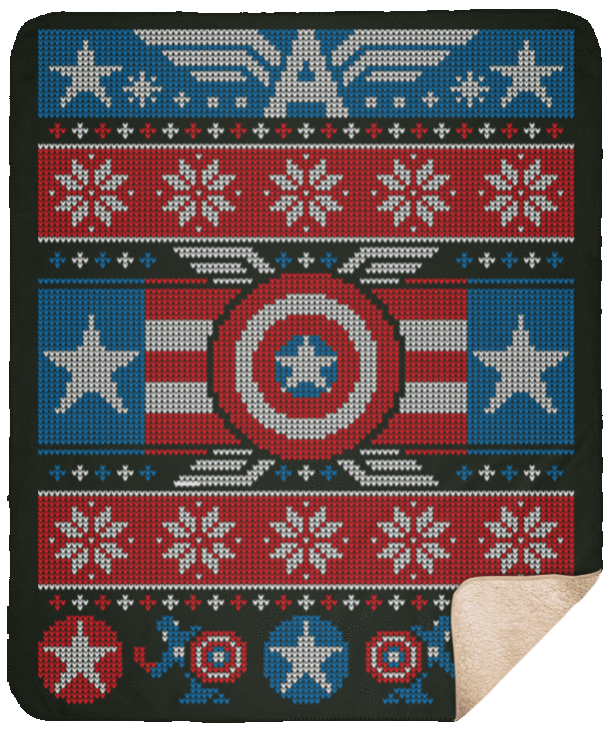 Blankets Forest / One Size Winter Soldier 50x60 Sherpa Blanket