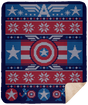 Blankets Navy / One Size Winter Soldier 50x60 Sherpa Blanket