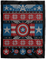 Blankets Black / One Size Winter Soldier 60x80 MicroFleece Blanket
