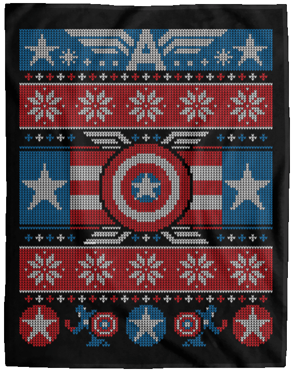 Blankets Black / One Size Winter Soldier 60x80 MicroFleece Blanket