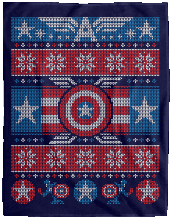 Blankets Navy / One Size Winter Soldier 60x80 MicroFleece Blanket