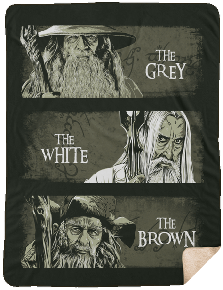 Blankets Forest / One Size Wizards of Middle Earth 60x80 Sherpa Blanket