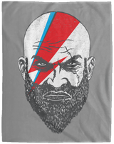 Blankets Gray / One Size Ziggy Kratos 60x80 MicroFleece Blanket