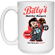 Drinkware White / One Size Billy Butcher Burgers 15oz Mug