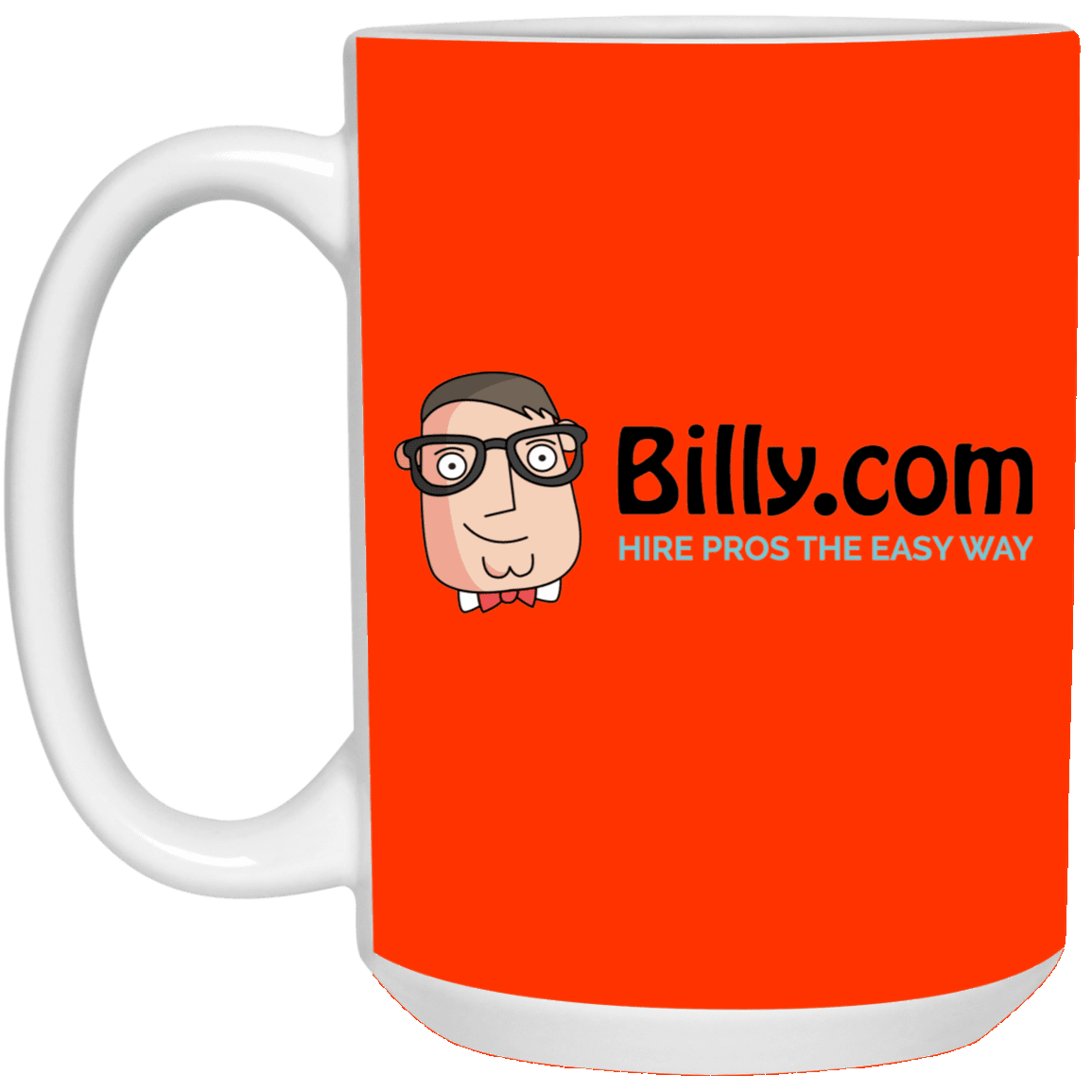 Drinkware Orange / One Size Billy.com 15 oz. Mug
