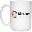 Drinkware White / One Size Billy.com 15 oz. Mug