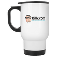 Drinkware White / One Size Billy.com Travel Mug