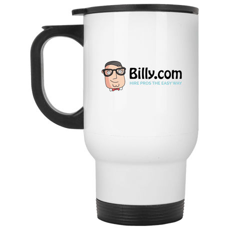 Drinkware White / One Size Billy.com Travel Mug