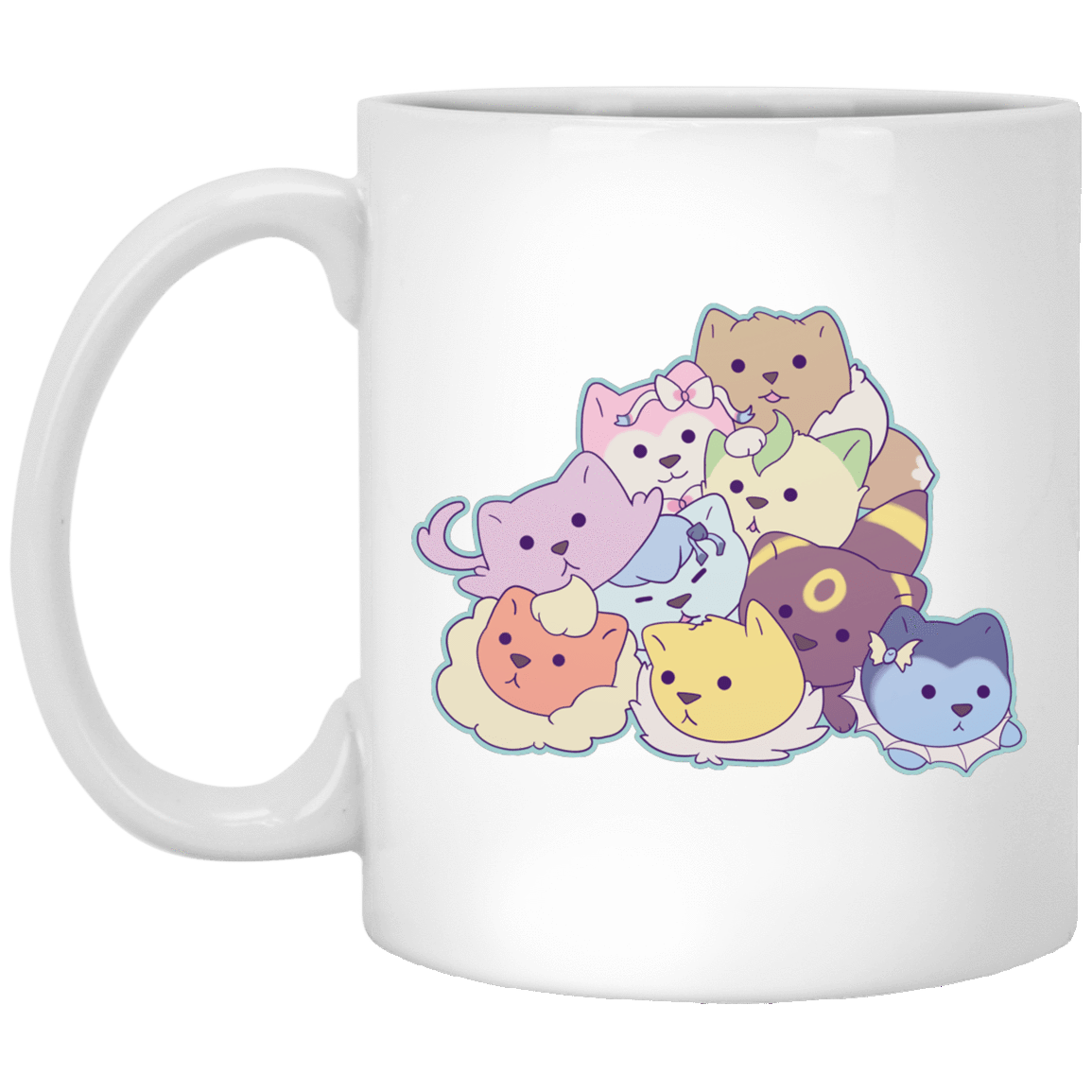 Drinkware White / One Size Cosplay Kitties 11oz Mug