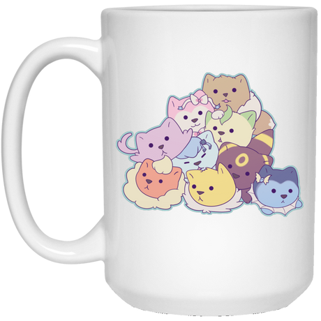 Drinkware White / One Size Cosplay Kitties 15oz Mug