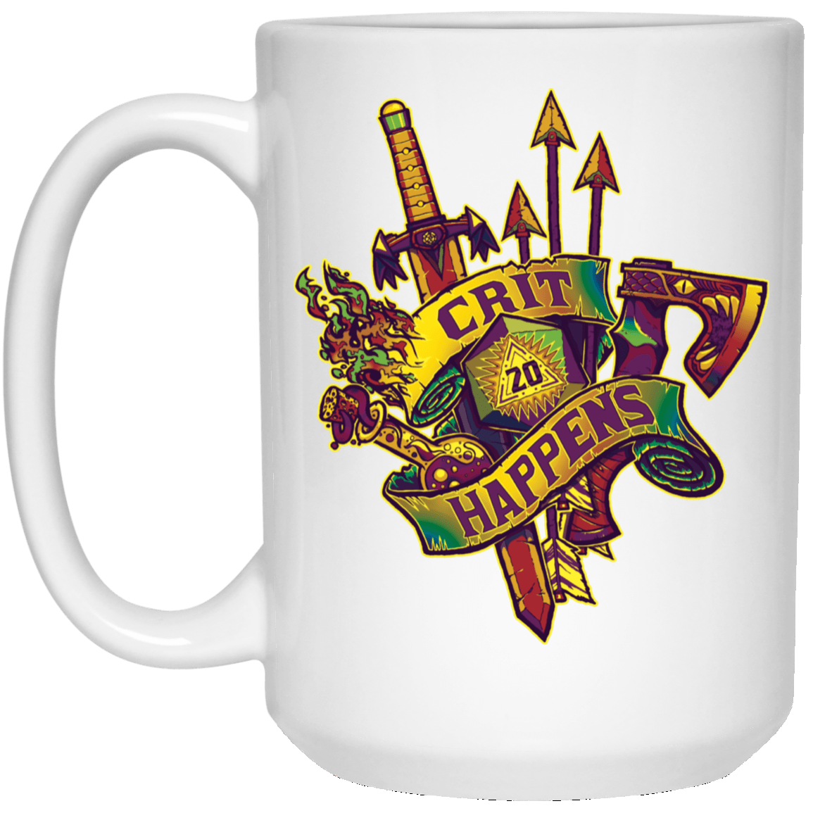 Crit Happens 15oz Mug