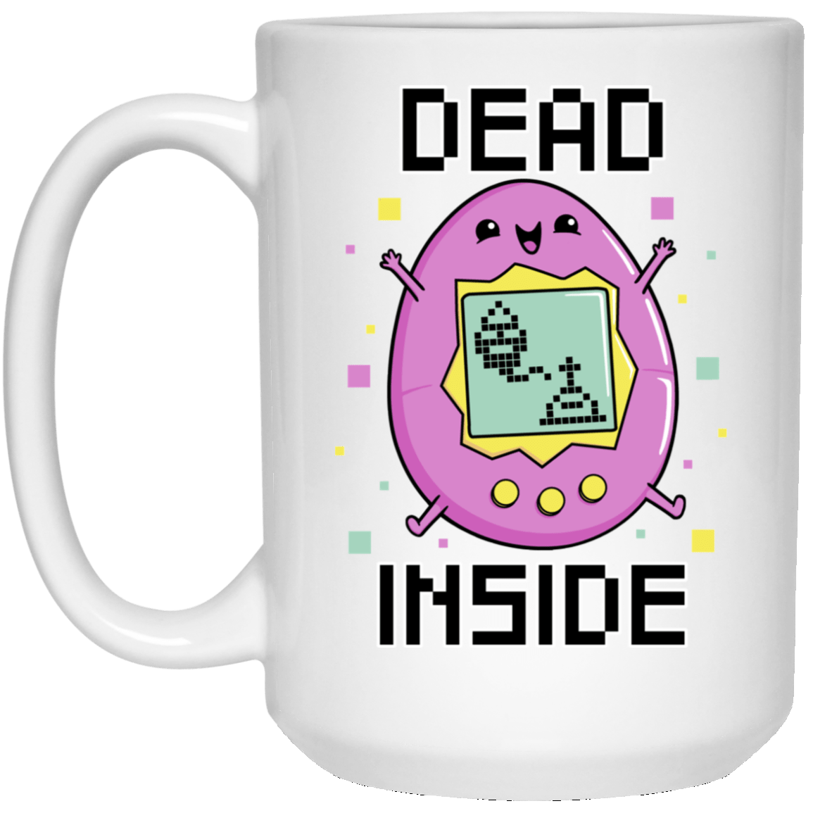 Drinkware White / One Size Dead Inside 15oz Mug