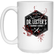 Drinkware White / One Size Dr. Lecter's Gourmet Dining 15oz Mug