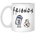 Drinkware White / One Size Droid Friends 11oz Mug