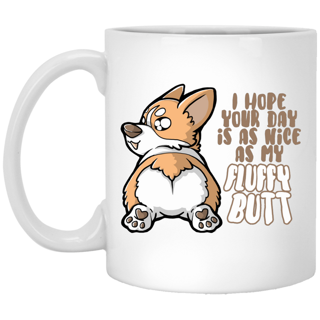 Drinkware White / One Size Fluffy Butt 11oz Mug