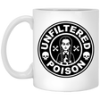 Drinkware White / One Size Freshly Brewed Poison 11oz Mug