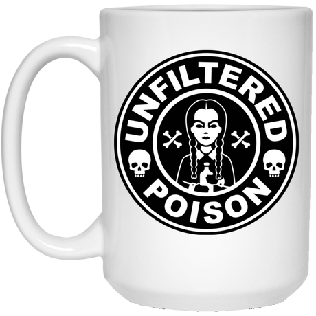 Drinkware White / One Size Freshly Brewed Poison 15oz Mug