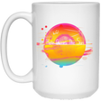 Drinkware White / One Size Here Comes The Sun (2) 15oz Mug