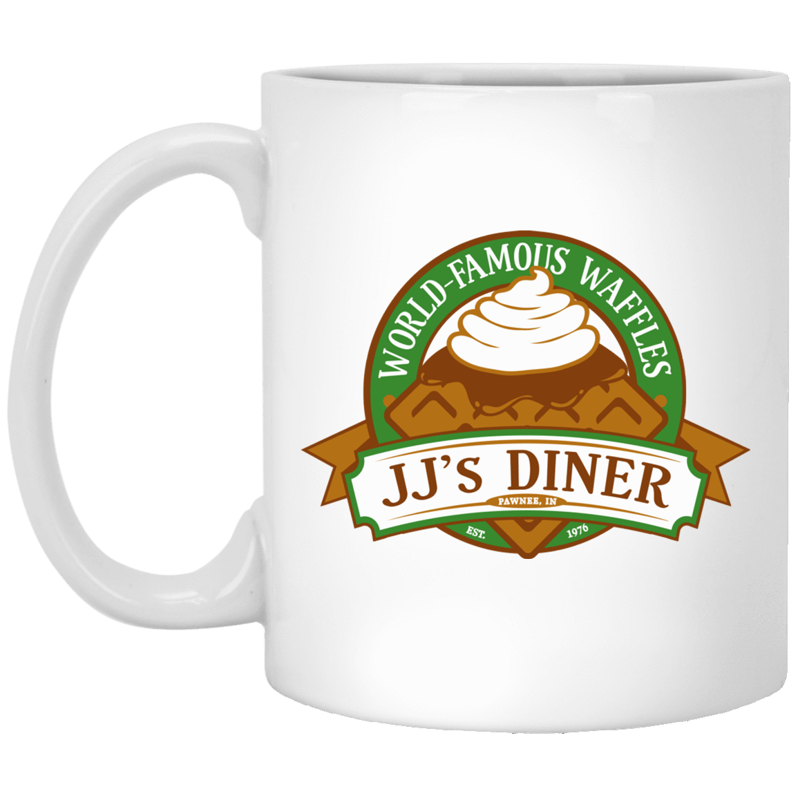 Drinkware White / One Size JJ's Diner 11oz Mug