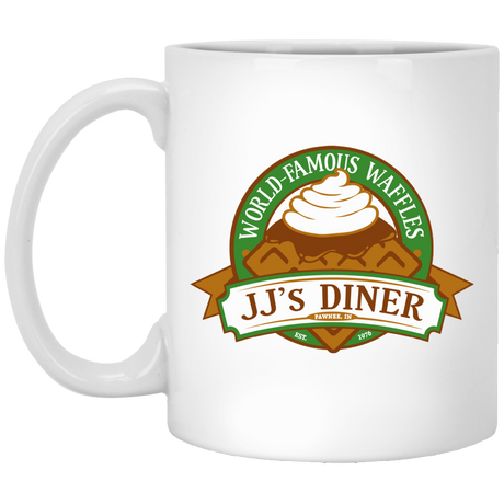 Drinkware White / One Size JJ's Diner 11oz Mug